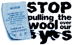 Stop pulling the wool over our eyes