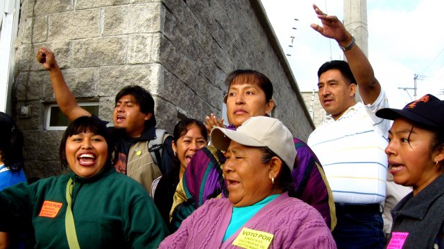 "We voted for the indepentent september 19 union"