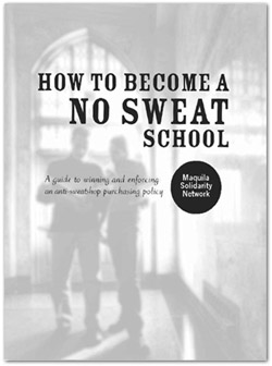 No Sweat School guide cover